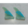PINNE WAVE cm7 TABOU G10 ZINGER G10 US box-COPPIA